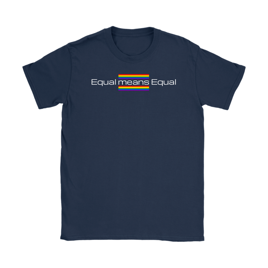 Women's Gildan T-shirt - Loose fit [Pride Equal Sign]