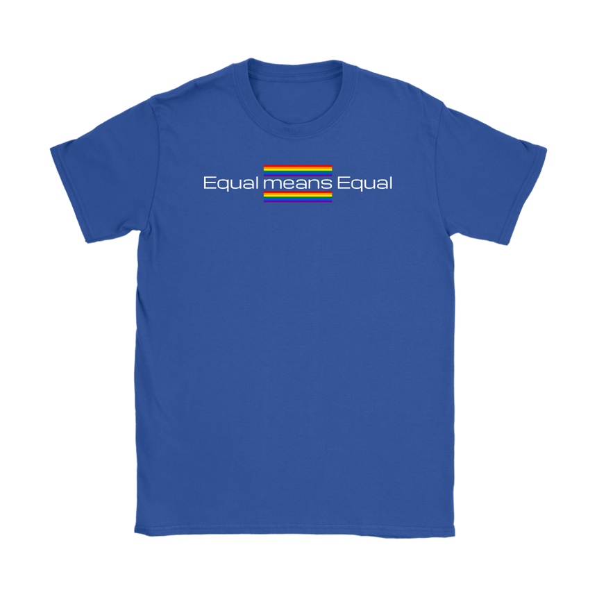 Women's Gildan T-shirt - Loose fit [Pride Equal Sign]